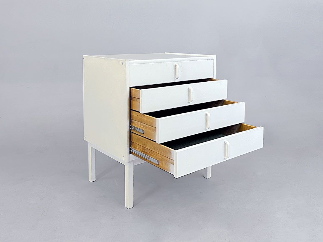 Foto White Bertil Fridhagen Bodafors Commode, Sweden 1963*N