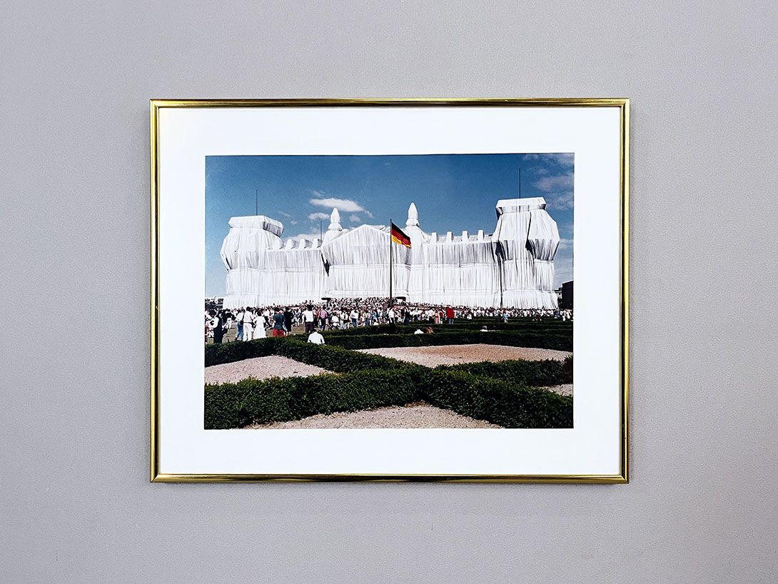 Foto Photography of the &#8220;Wrapped Reichstag&#8221; by Christo &#038; Jeanne Claude 1995 h42 14B22