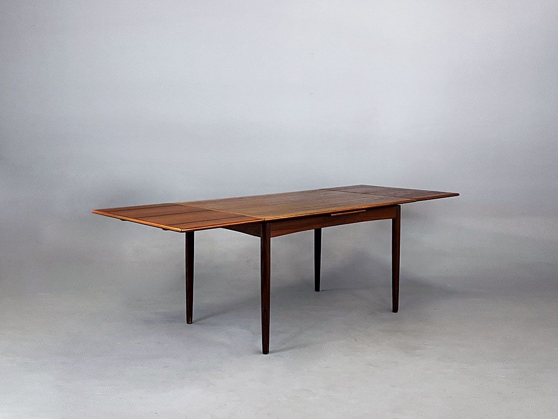 Foto Stylish Scandinavian Extendable Dining Table 1960s h75