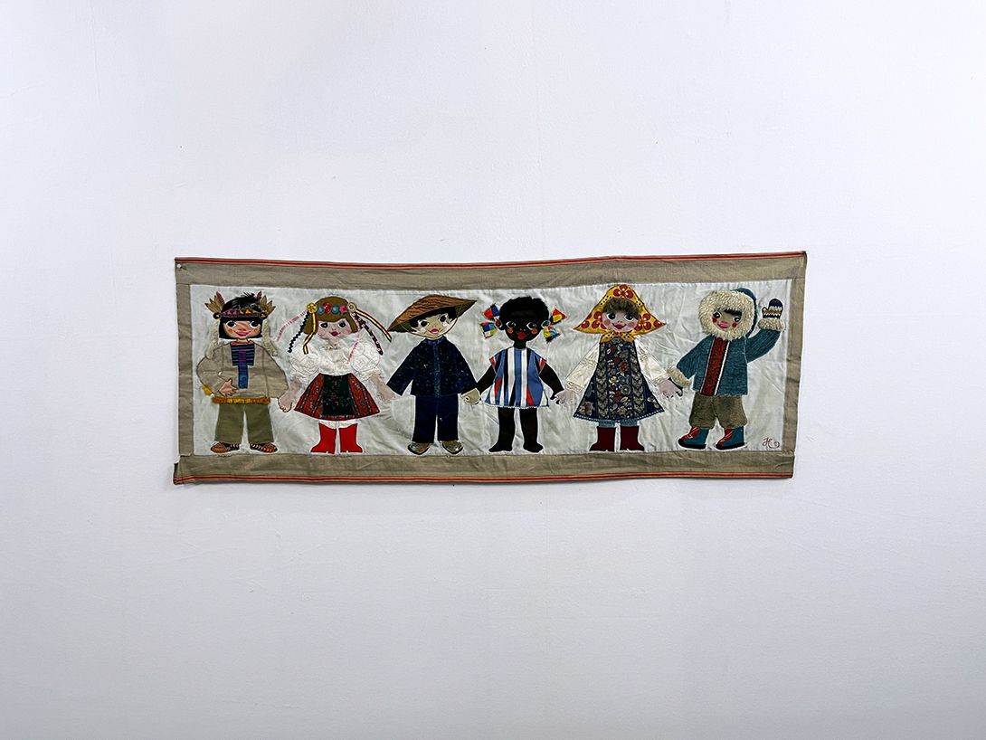 Foto Socialist Multicultural Wall Tapestry w148
