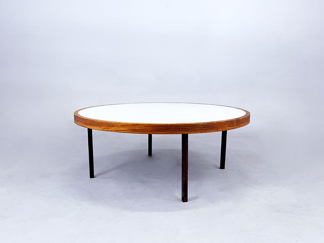 Foto Mid-Century Modern Mosaic Coffee Table h44