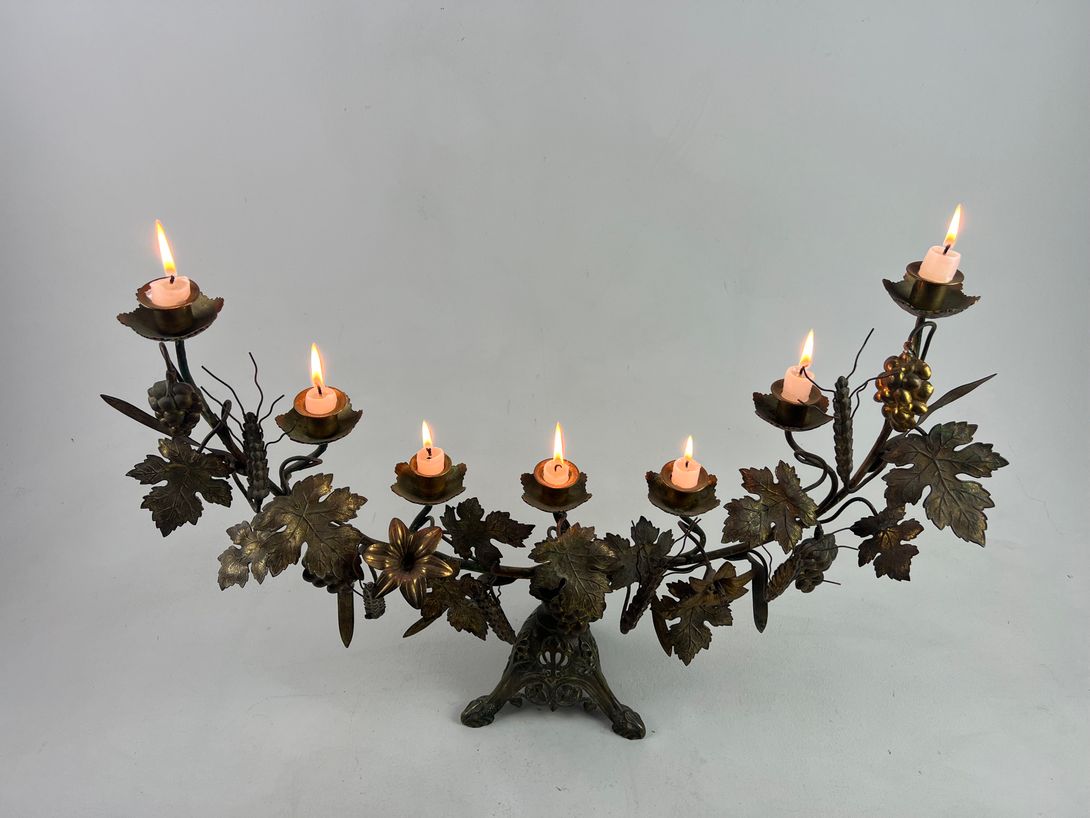 Foto Pittoresque Candle Holder Dresden 1885 h50