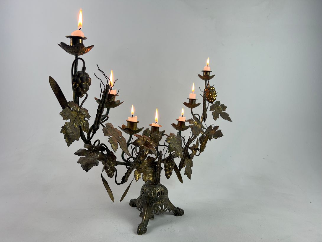 Foto Pittoresque Candle Holder Dresden 1885 h50