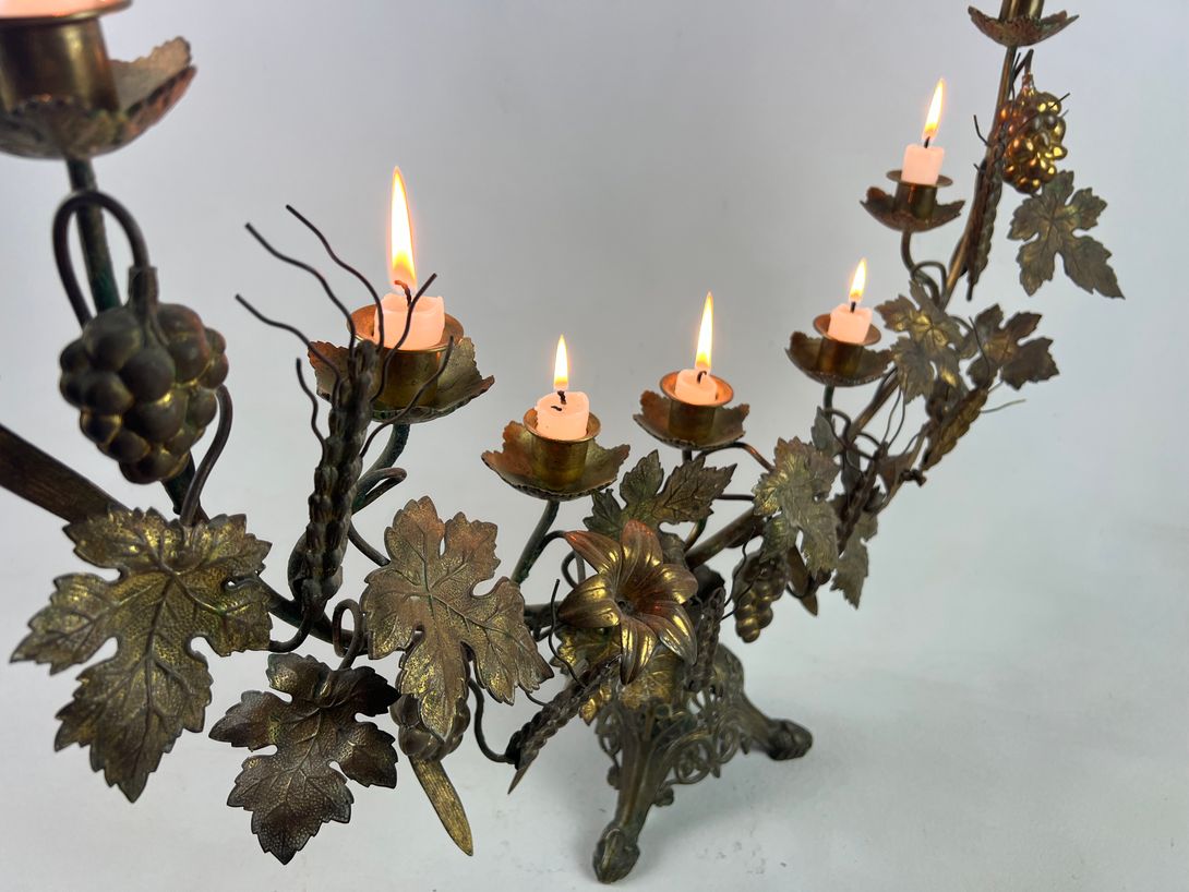 Foto Pittoresque Candle Holder Dresden 1885 h50