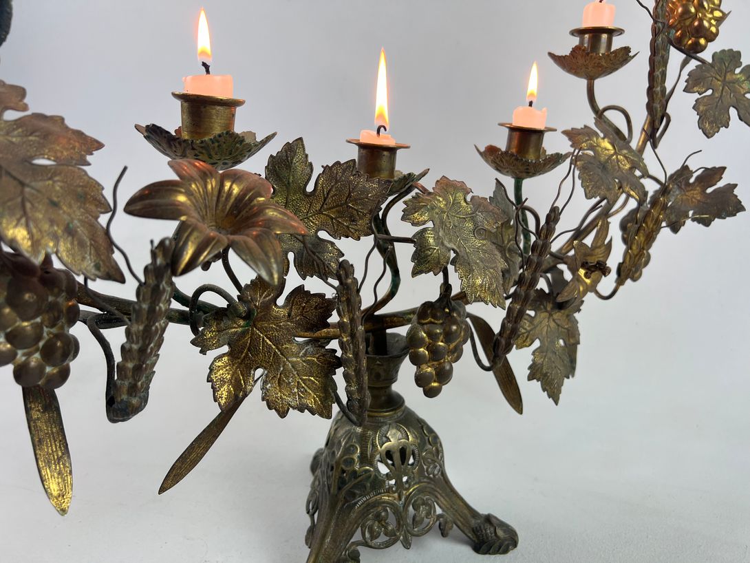 Foto Pittoresque Candle Holder Dresden 1885 h50