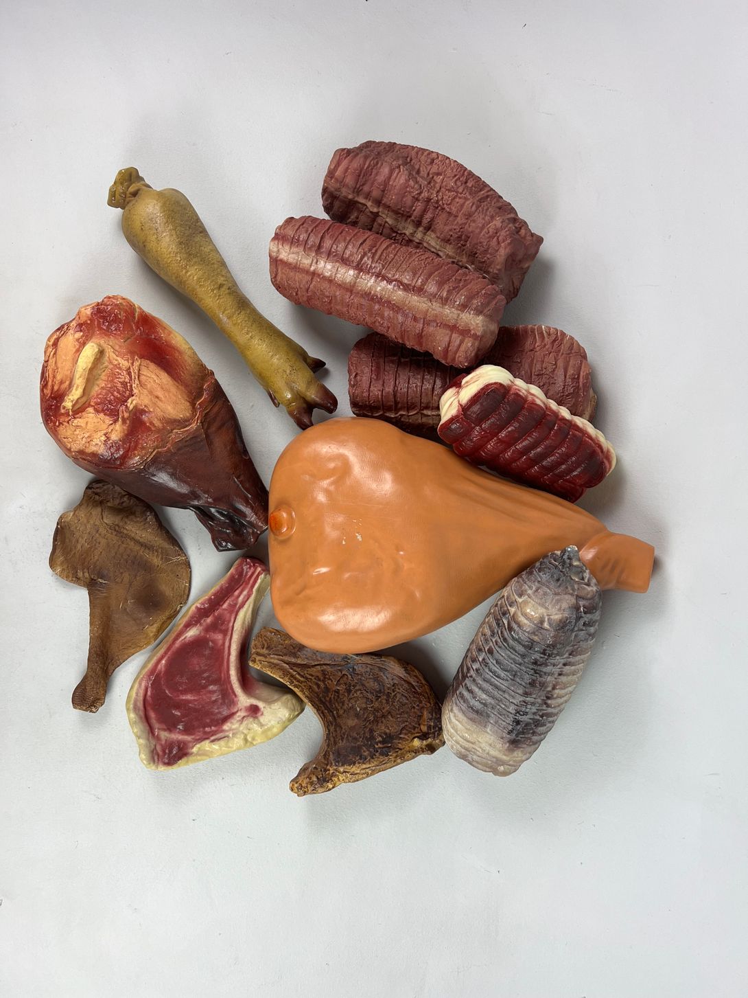 Foto Plastic Fake Food 11pcs.