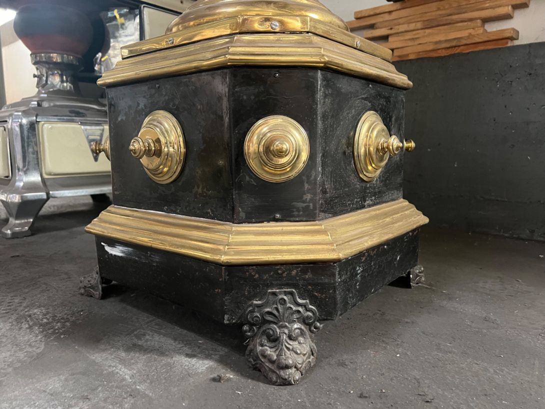 Foto Wilhelminian Oven Brass h85