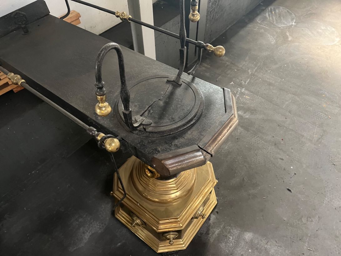 Foto Wilhelminian Oven Brass h85