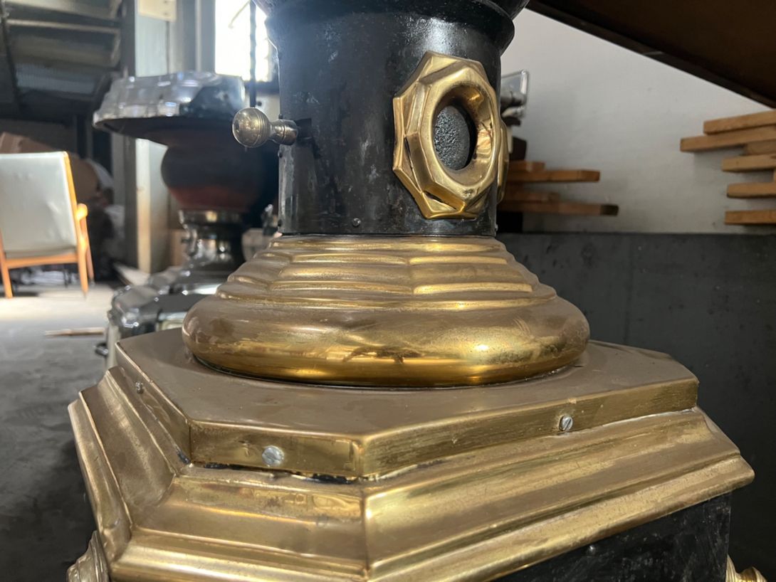 Foto Wilhelminian Oven Brass h85
