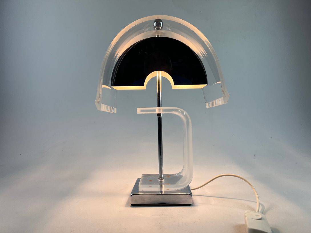 Foto Acrylic Desk Lamp Memphis h50