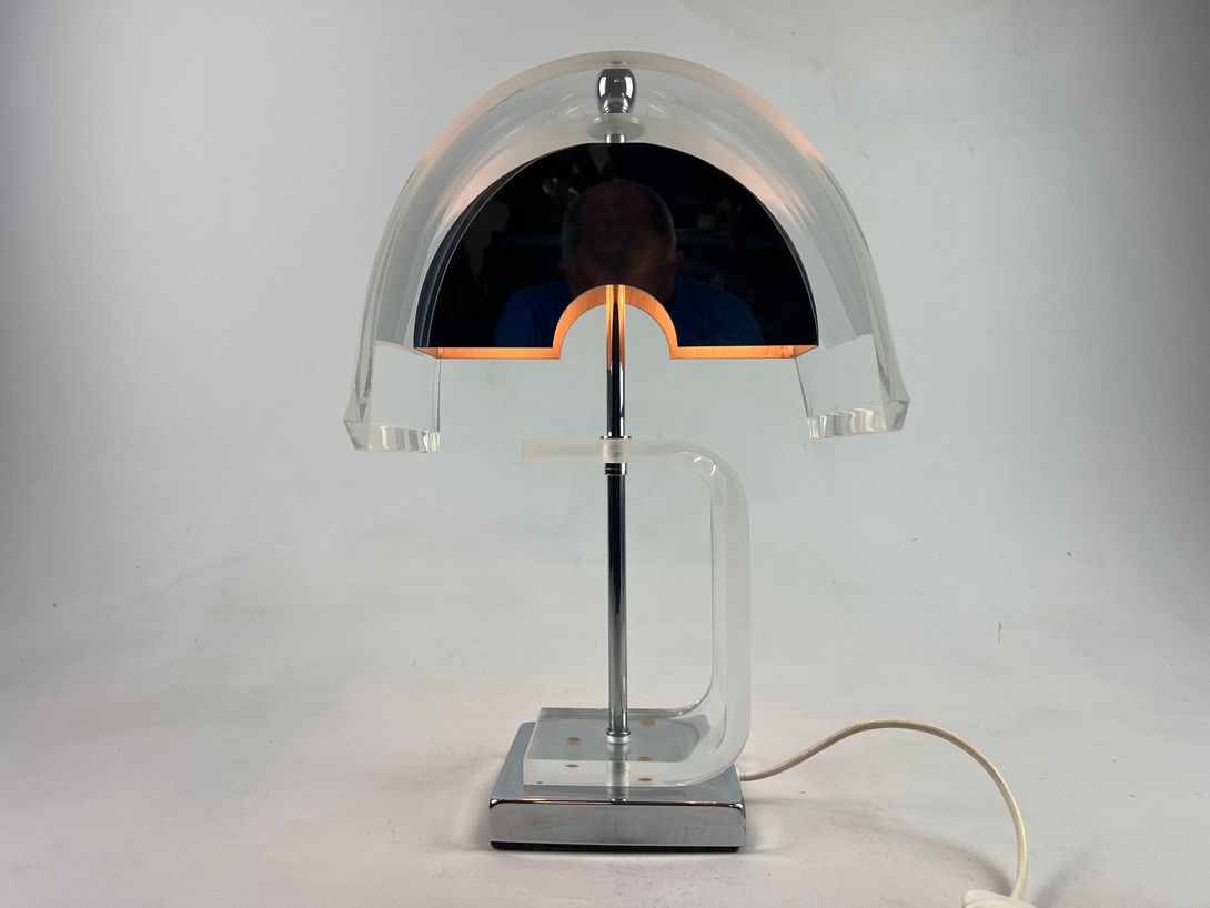 Foto Acrylic Desk Lamp Memphis h50