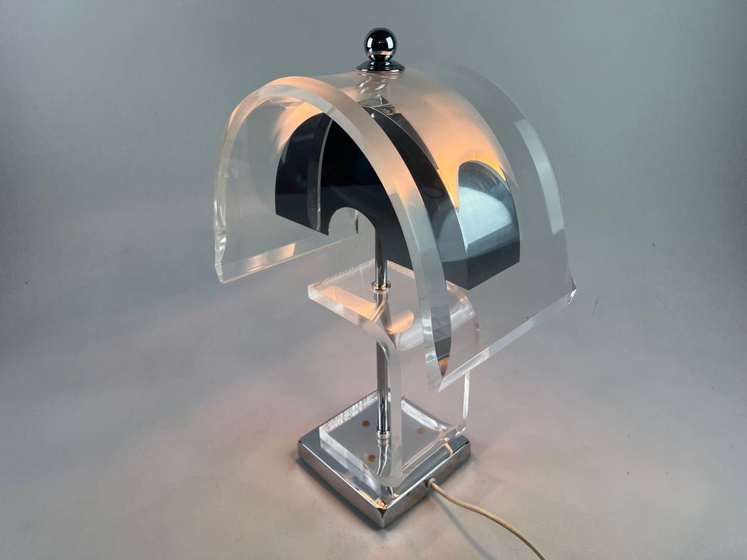 Foto Acrylic Desk Lamp Memphis h50