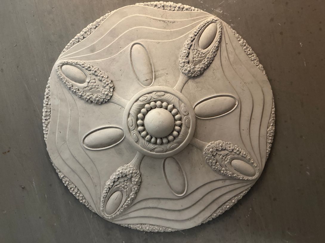 Foto Art Nouveau Stukka Rosette ø45