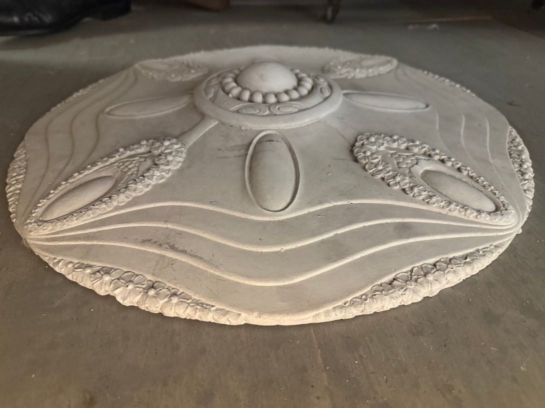 Foto Art Nouveau Stukka Rosette ø45